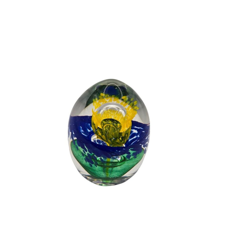 Vintage Hand Blown Paperweight Mid Century Modern Art Glass Excellent Condition - Picture 4 of 7